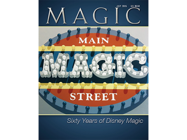 Magic Magazine "Disneyland's Main Street Magic" July 2015 - Book