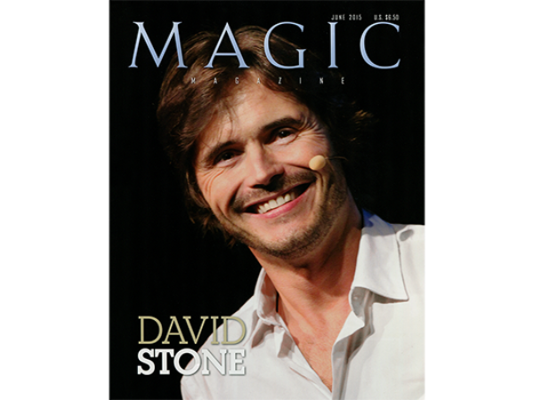 Magic Magazine "David Stone" June 2015 - Book