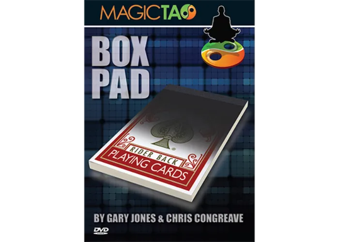 Box Pad (RED) DVD and Gimmick by Gary Jones and Chris Congreave - Tricks