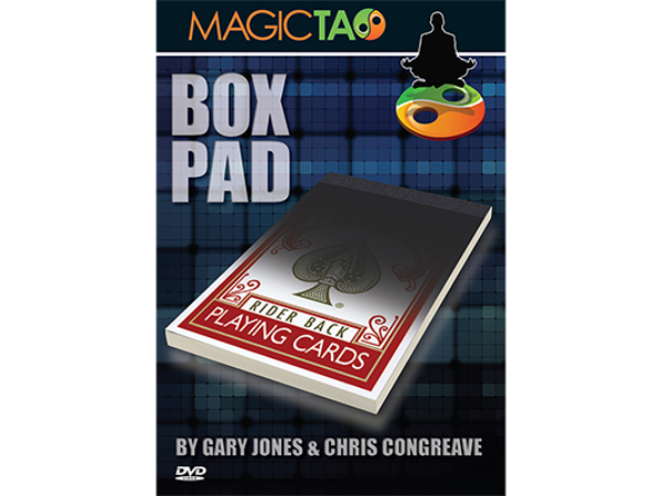 Box Pad (RED) DVD and Gimmick by Gary Jones and Chris Congreave - Tricks