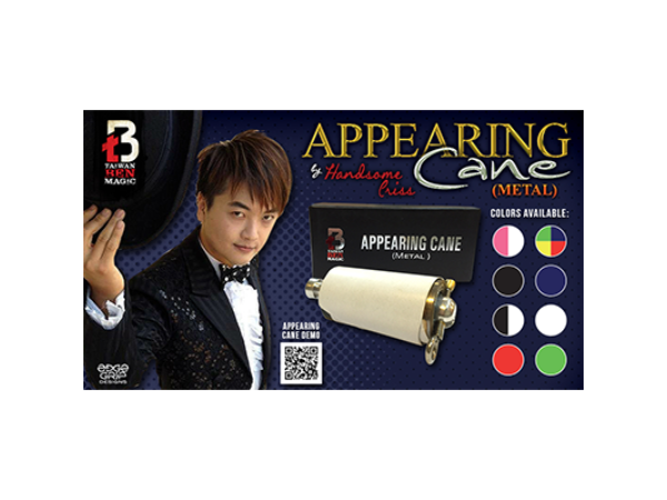 Appearing Cane (Metal / Blue) by Handsome Criss and Taiwan Ben Magic - Trick