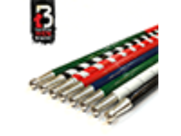 Vanishing Cane (Metal / Black & White Stripes) by Handsome Criss and Taiwan Ben Magic - Tricks