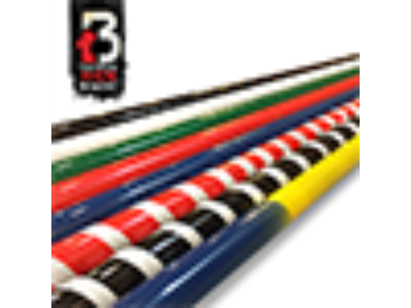 Vanishing Cane (Metal / Black & White Stripes) by Handsome Criss and Taiwan Ben Magic - Tricks