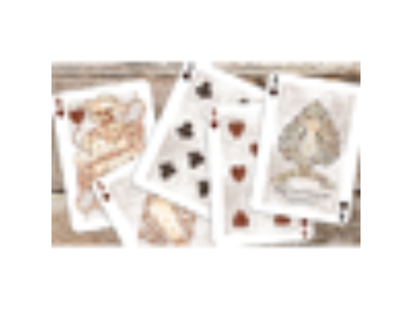 Plugged Nickel Playing Cards (Rusted Tin) by Matt Drake