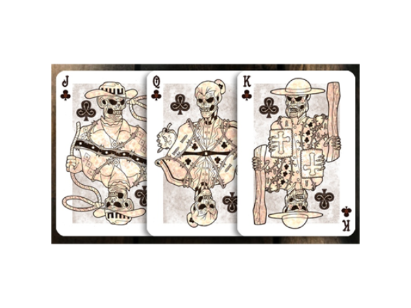 Plugged Nickel Playing Cards (Rusted Tin) by Matt Drake