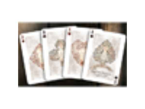 Plugged Nickel Playing Cards (Rusted Tin) by Matt Drake