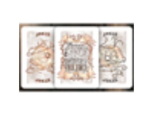 Plugged Nickel Playing Cards (Rusted Tin) by Matt Drake