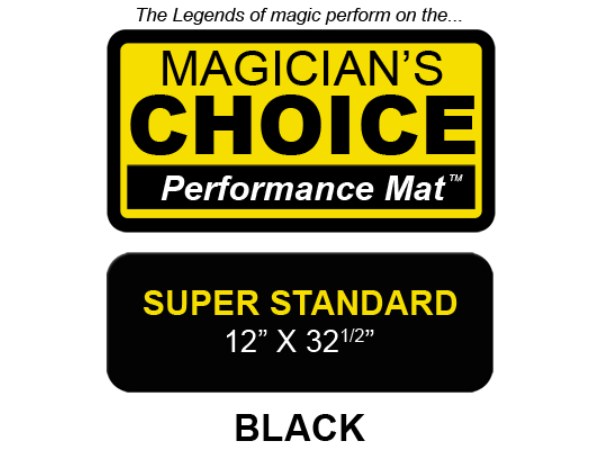 Bartender's Choice Close-Up Mat (BLACK Super Standard - 12x32.5) by Ronjo - Trick