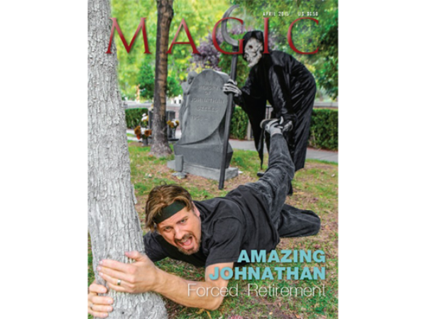 Magic Magazine "The Amazing Johnathan" April 2015 - Book