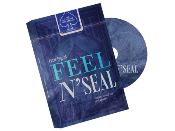 Feel N' Seal Red (DVD and Gimmick) by Peter Eggink - DVD