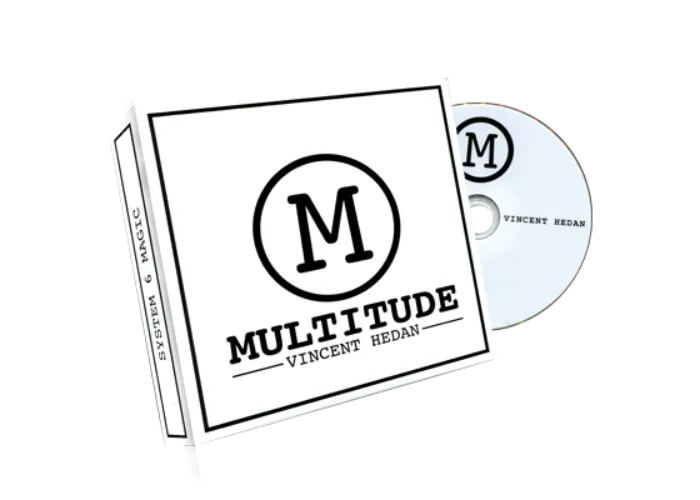 Multitude (DVD & Gimmicks)Blue by Vincent Hedan and System 6 - DVD