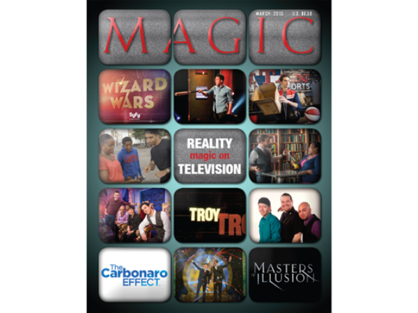 Magic Magazine "Magic on Reality TV" March 2015 - Book