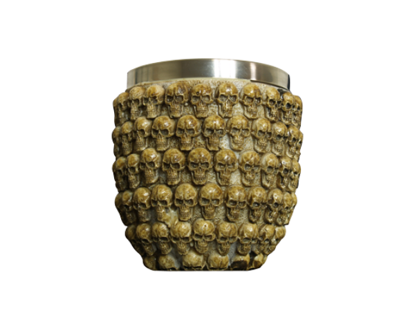 Sea of Skulls Chop Cup and Balls (Large ) by Mike Busby