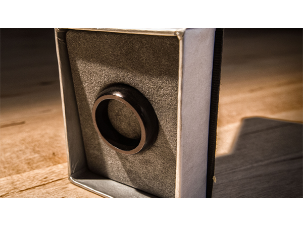 Kinetic PK Ring (Black) Curved size 9 by Jim Trainer - Trick