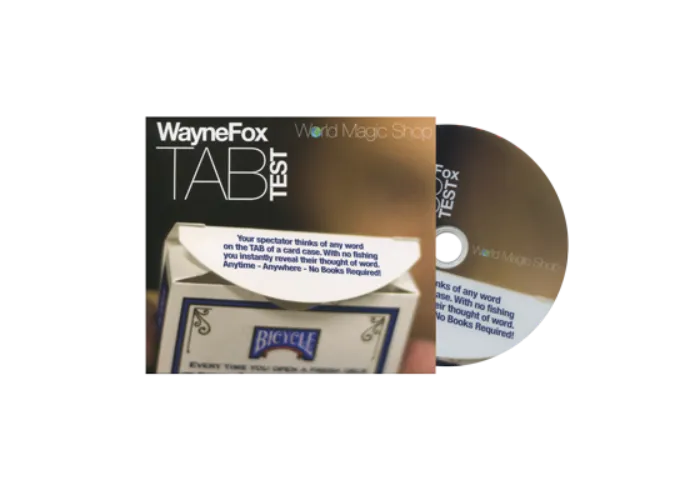 Tab (DVD and Gimmicks) by Wayne Fox - DVD
