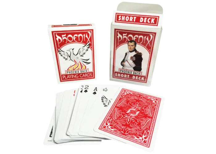 Phoenix Short Deck Red (Casino Quality) by Card-Shark - Trick