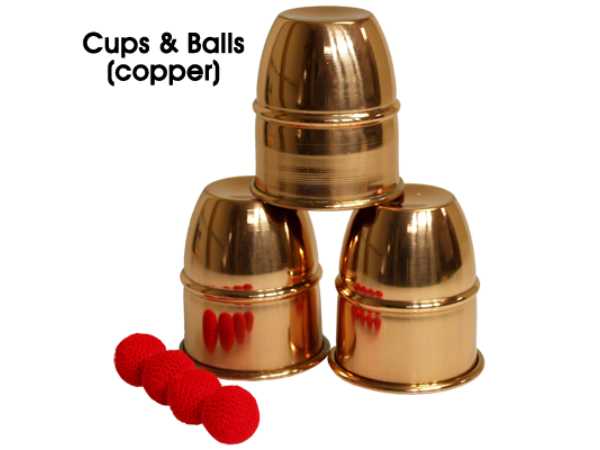 Cups & Balls (Copper) by Premium Magic - Trick