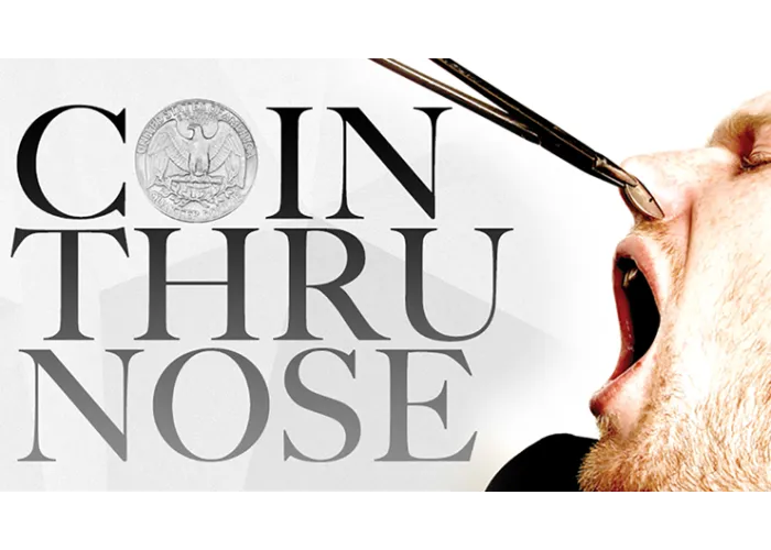 Coin Thru Nose by Tyler Sutter  & The Magic Estate - Trick