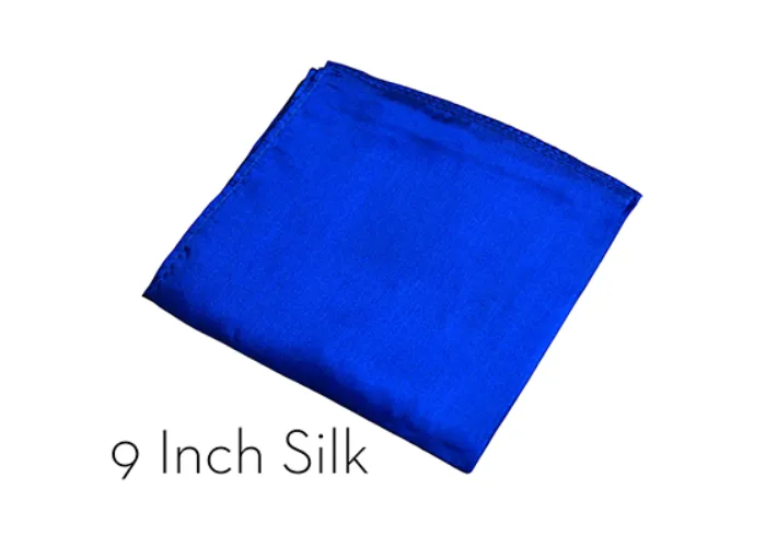 Silk 9 inch (Blue) Magic by Gosh - Trick