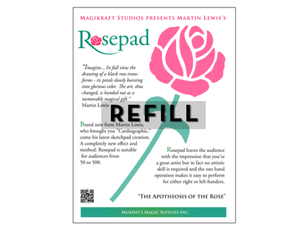 The Rose Pad REFILL by Martin Lewis