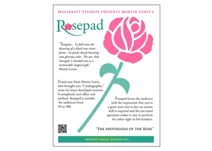 The Rose Pad (complete kit) by Martin Lewis