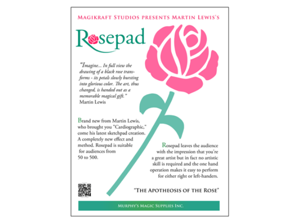 The Rose Pad (complete kit) by Martin Lewis