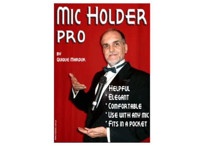Pro Mic Holder (red) by Quique marduk