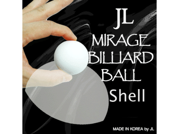 Two Inch Mirage Billiard Balls by JL (WHITE, shell only)
