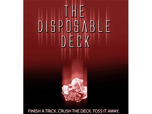 Disposable Deck 2.0 (red) by David Regal