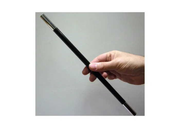 Magic Wand Silver Tips by Bazar de Magia - Trick