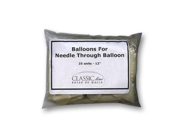 Needle Through Balloon Replacement (25 balloons) by Bazar de Magia