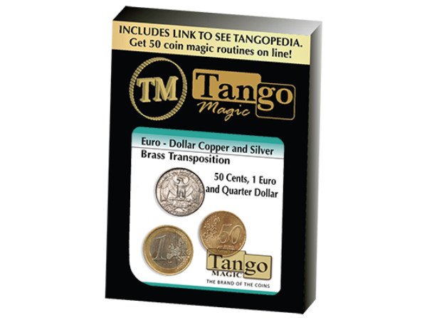 Euro-Dollar Silver/Copper/Brass Transposition (ED005) by Tango