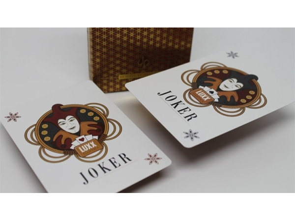 LUXX Elliptica (Purple) Playing Cards