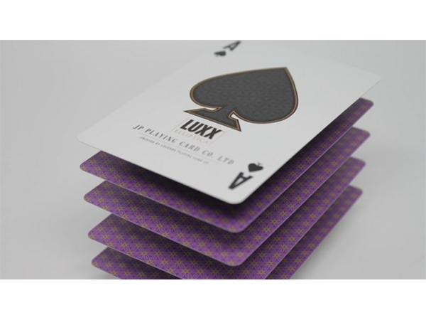 LUXX Elliptica (Purple) Playing Cards