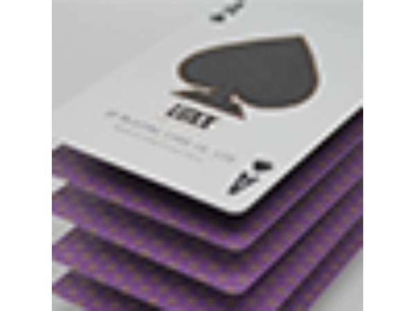 LUXX Elliptica (Purple) Playing Cards