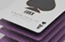 LUXX Elliptica (Purple) Playing Cards – Image 7