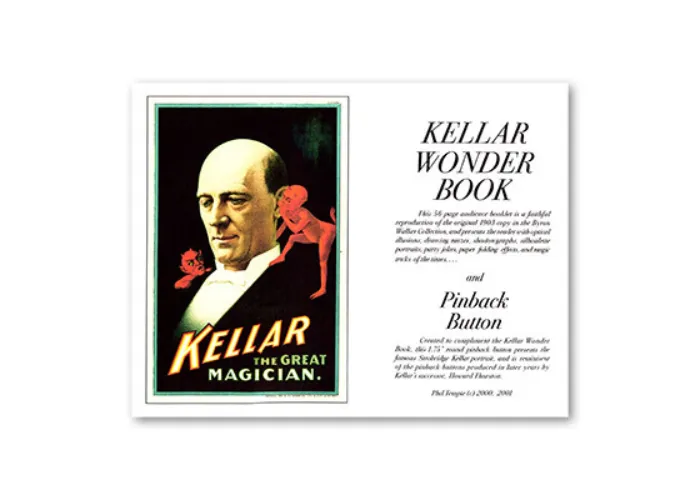 Kellar Wonder Book with Pinback Button - Book