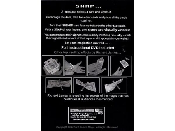 Snap (Blue Bicycle) by Richard James - DVD