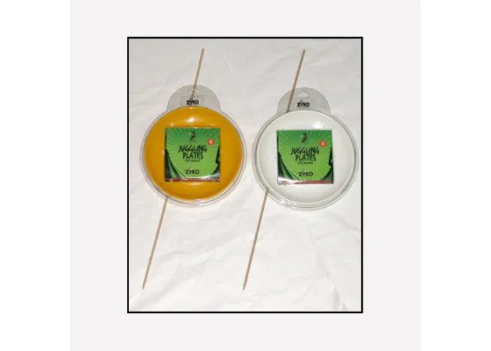 Spinning Plate Set (W/Wooden Stick and DVD) - Green by Zyko - Trick