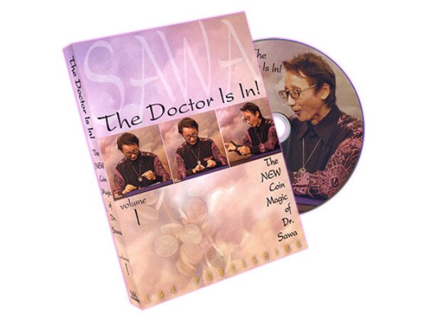 The Doctor Is In - The New Coin Magic of Dr. Sawa Vol 1 - DVD