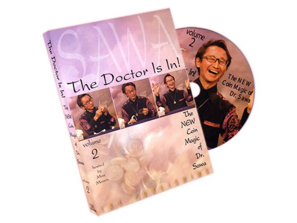 The Doctor Is In - The New Coin Magic of Dr. Sawa Vol 2 - DVD