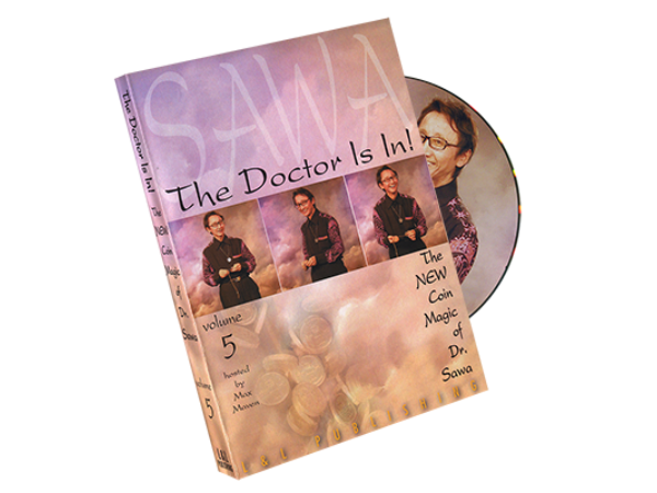 The Doctor Is In - The New Coin Magic of Dr. Sawa Vol 5 - DVD