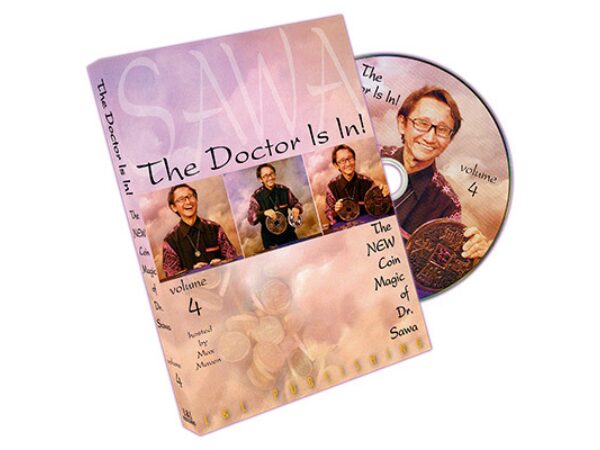 The Doctor Is In - The New Coin Magic of Dr. Sawa Vol 4 - DVD
