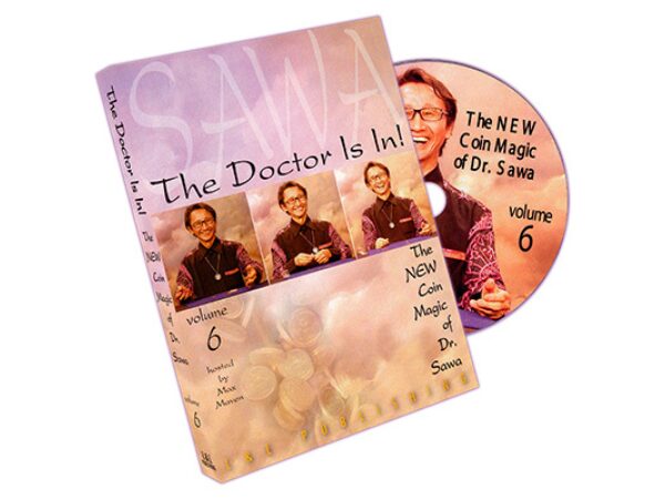 The Doctor Is In - The New Coin Magic of Dr. Sawa Vol 6 - DVD