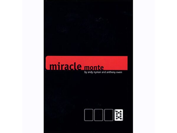 Miracle Monte (With DVD) by Andy Nyman and Anthony Owen - Trick
