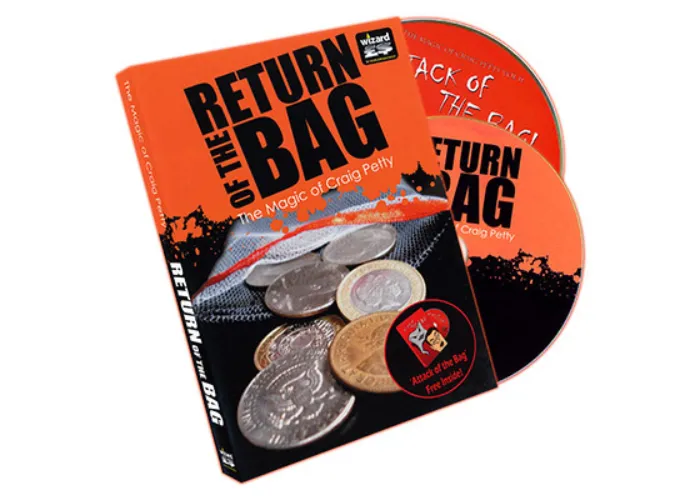 Return of The Bag (2 DVD set) by Craig Petty and World Magic Shop - DVD