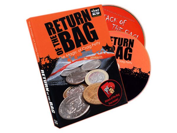 Return of The Bag (2 DVD set) by Craig Petty and World Magic Shop - DVD