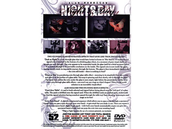 Night and Day by Alan Rorrison - DVD