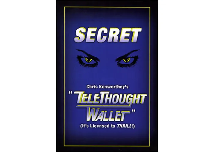 Telethought Wallet (LARGE) by Chris Kenworthey - Trick