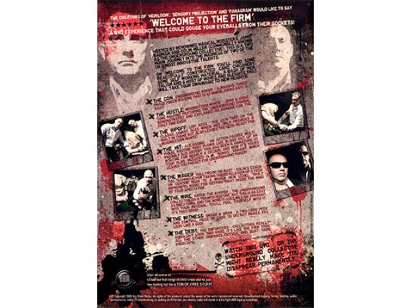 Welcome To The Firm by The Underground Collective & Big Blind Media - DVD